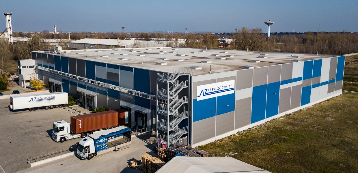 Skladovací hala skupiny Alba-Zöchling